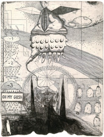 Mother, 2009, lept, 40x30cm