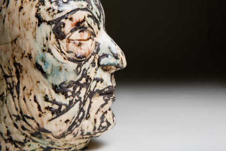 Glazovaná keramika, v30cm, 2012